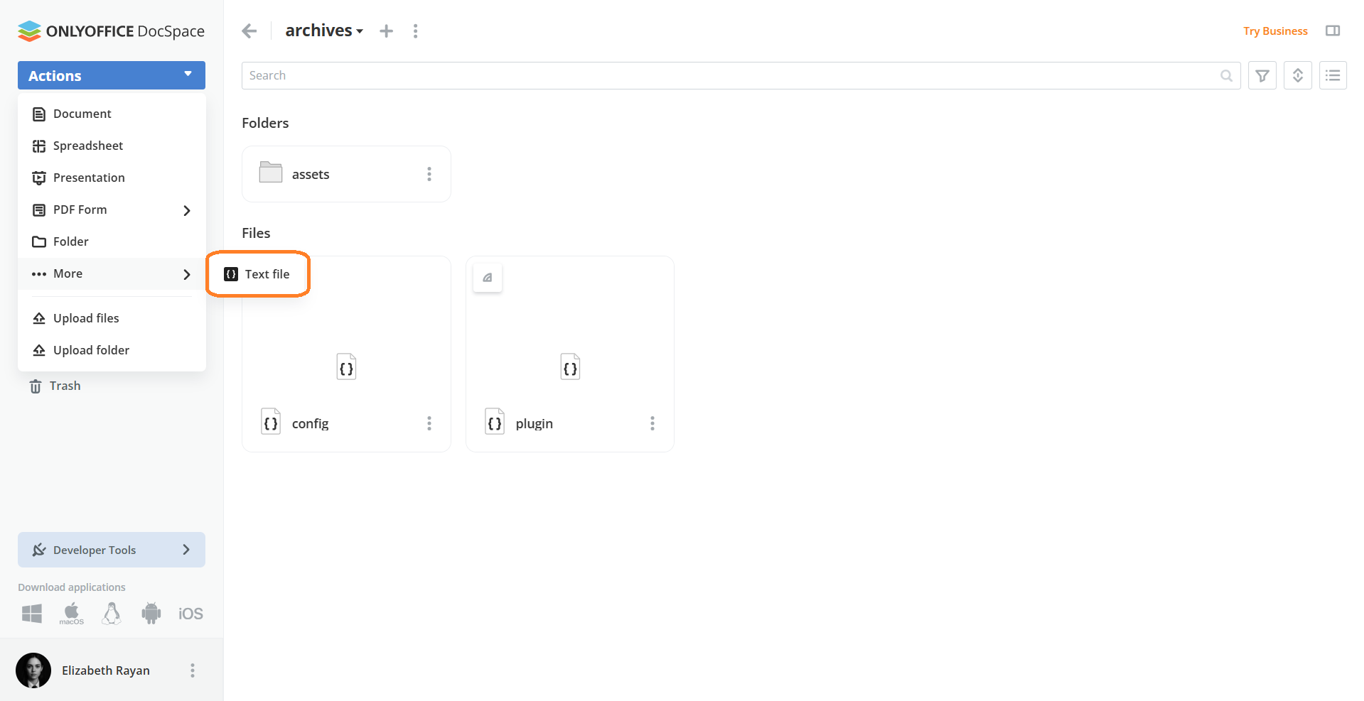 Codemirror plugin for ONLYOFFICE DocSpace released: view and edit code files