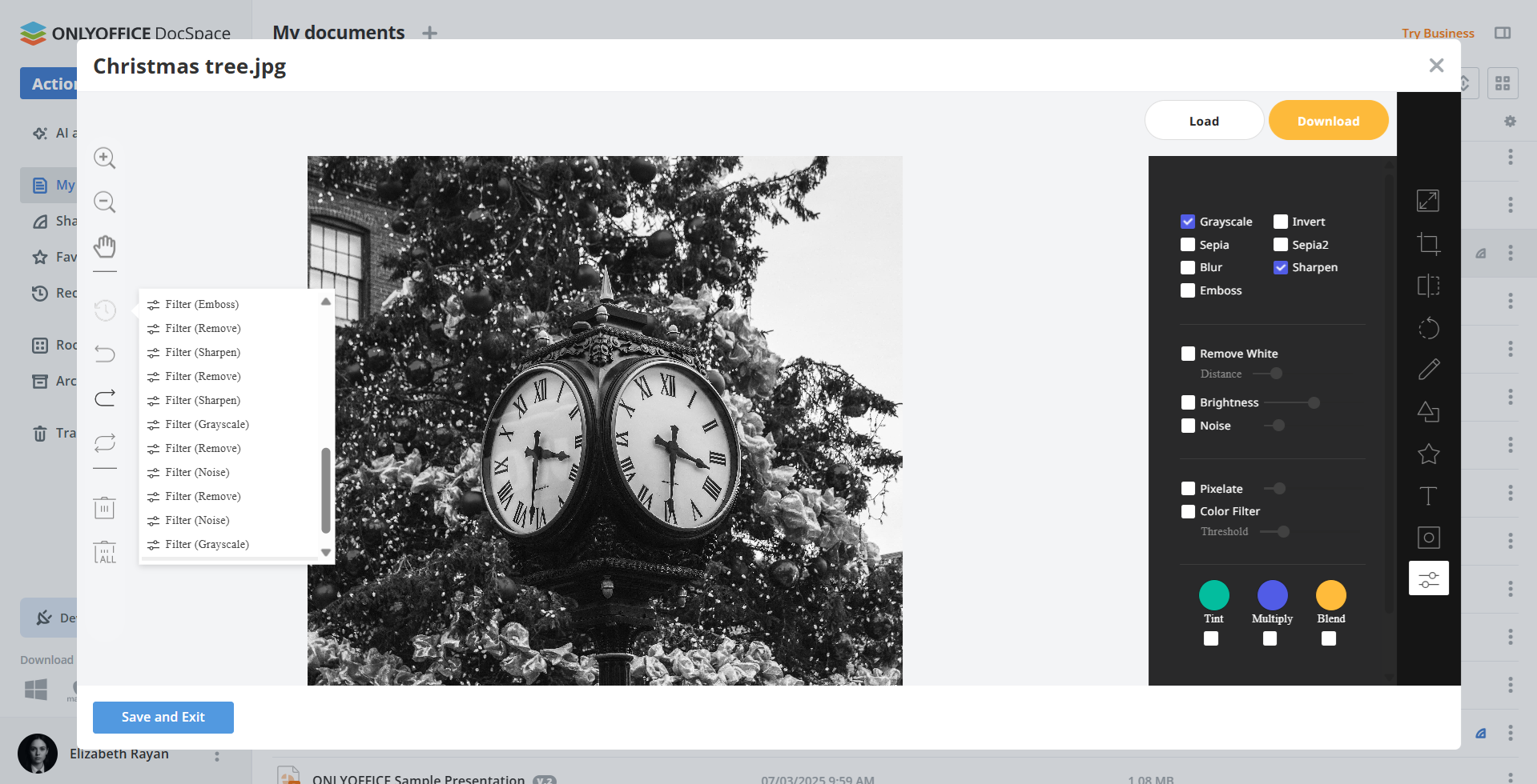 New ImageEditor plugin for ONLYOFFICE DocSpace: view and edit images
