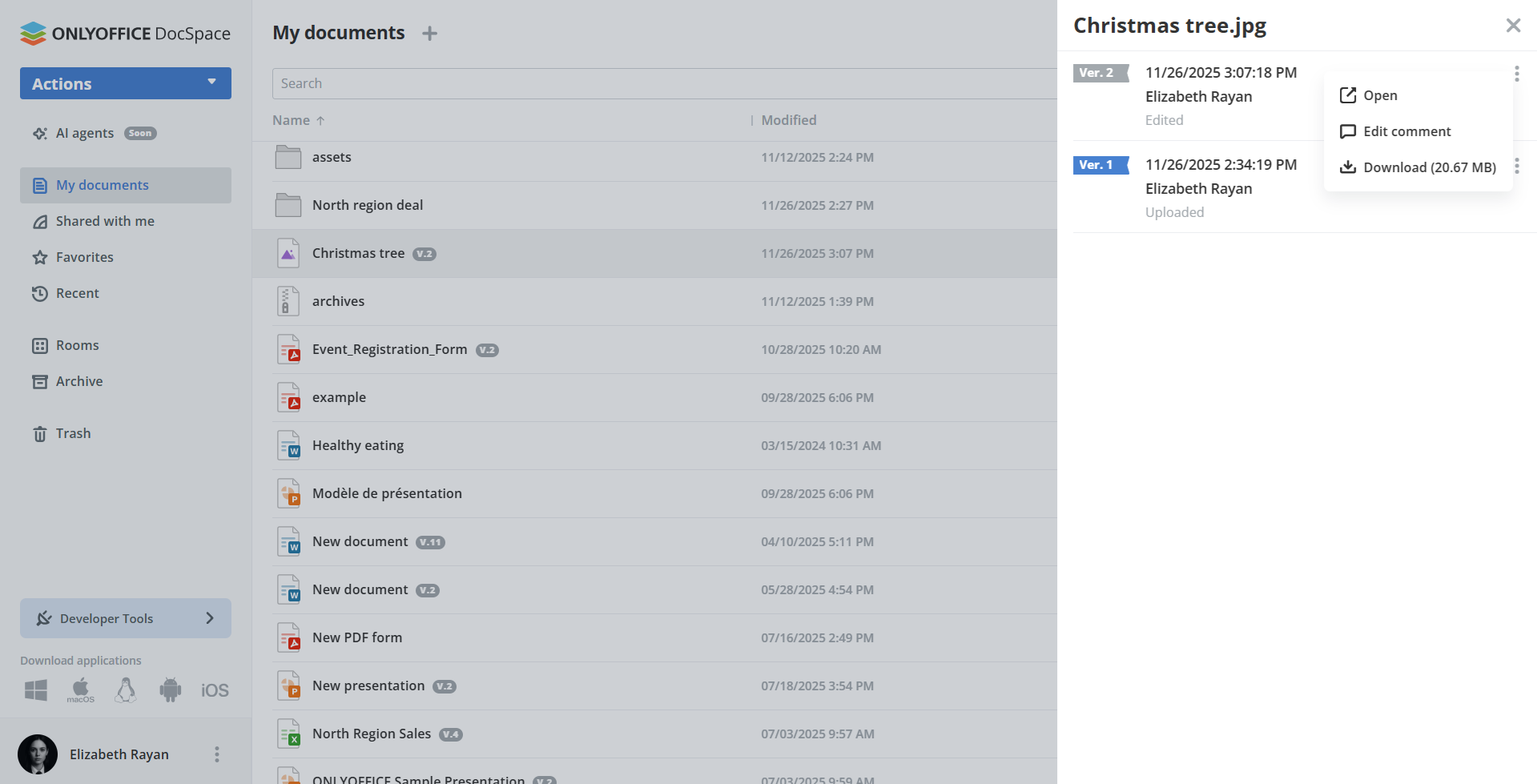 New ImageEditor plugin for ONLYOFFICE DocSpace: view and edit images