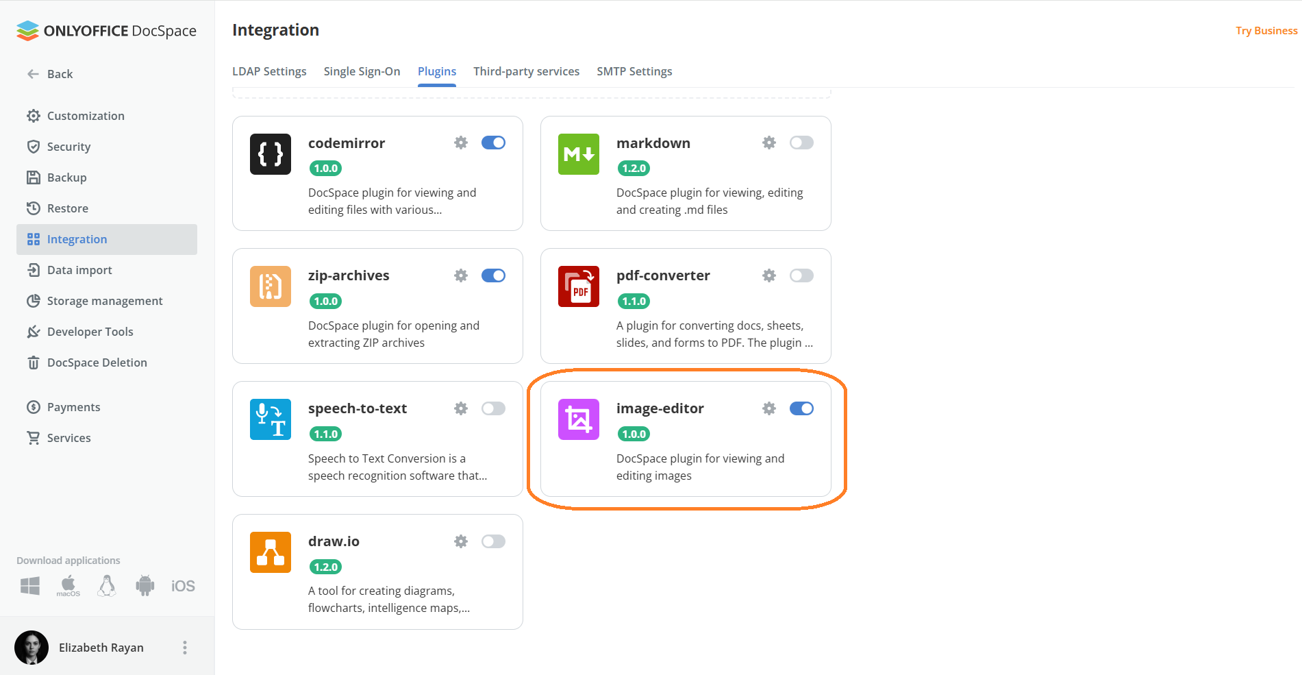 New ImageEditor plugin for ONLYOFFICE DocSpace: view and edit images