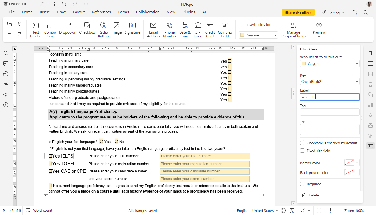 ONLYOFFICE Docs 9.2 released: AI-powered spell and grammar checks, customizable hotkeys, macro recording, and more