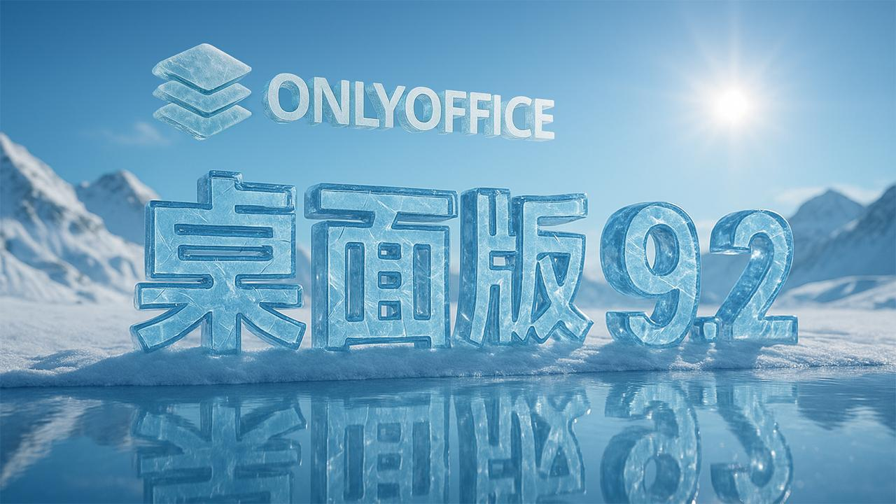 ONLYOFFICE 桌面编辑器9.2版本已发布：新增 AI 智能体、可自定义快捷键、宏录制、Windows ARM64 支持等