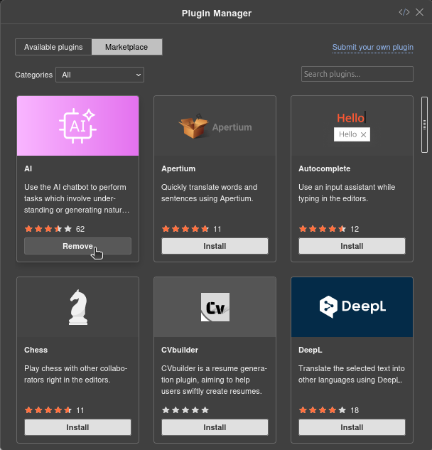 How to add custom features to the ONLYOFFICE AI plugin