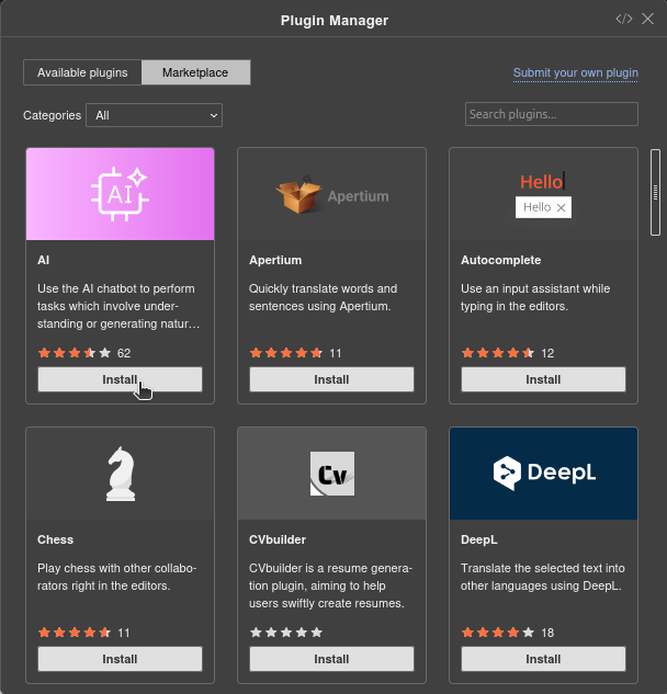 How to add custom features to the ONLYOFFICE AI plugin