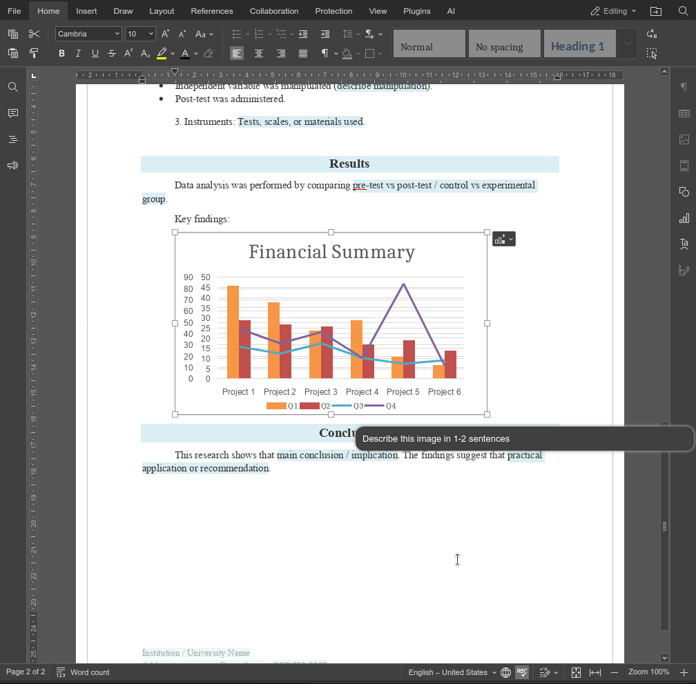 From idea to implementation: Creating a custom AI function for image description