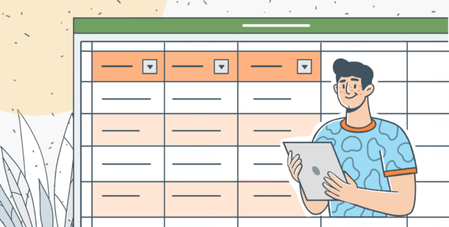 شرح تصميم جداول Excel