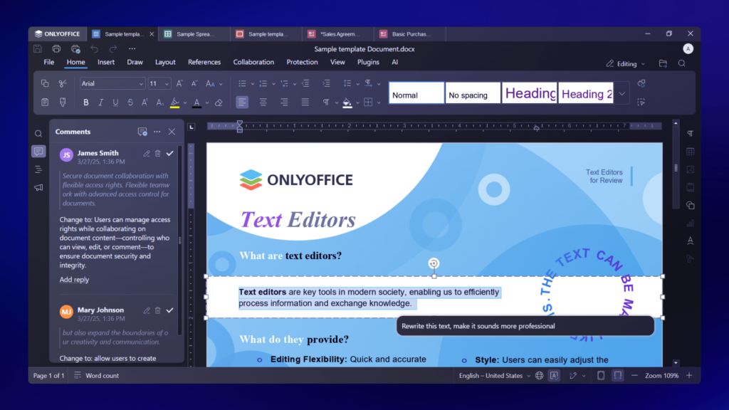 ONLYOFFICE Desktop Editors now available for Linux ARM