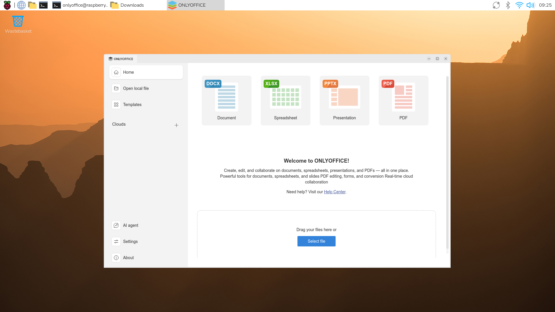 How to install ONLYOFFICE Desktop Editors on Raspberry Pi