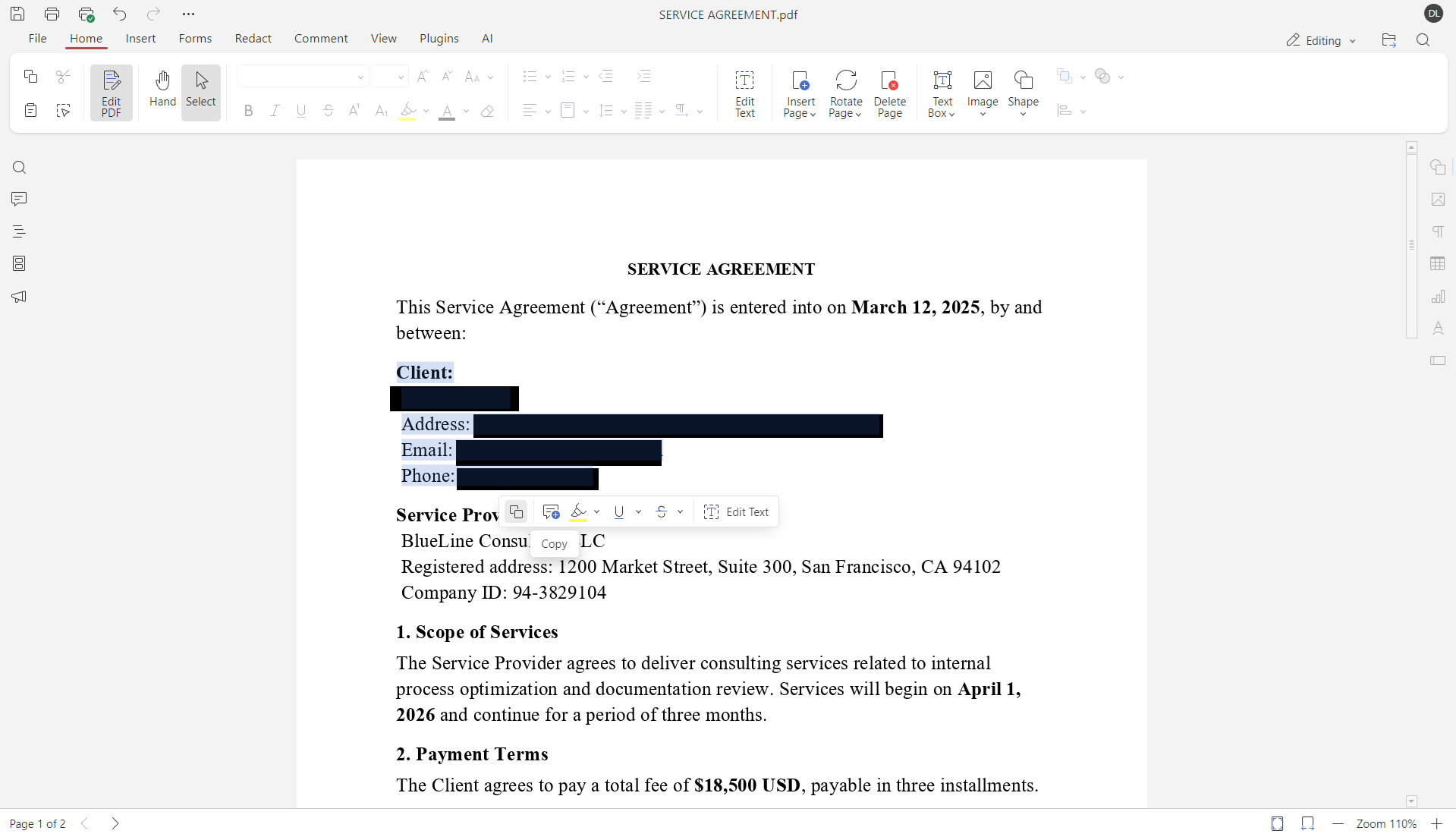 Cómo redactar correctamente un PDF