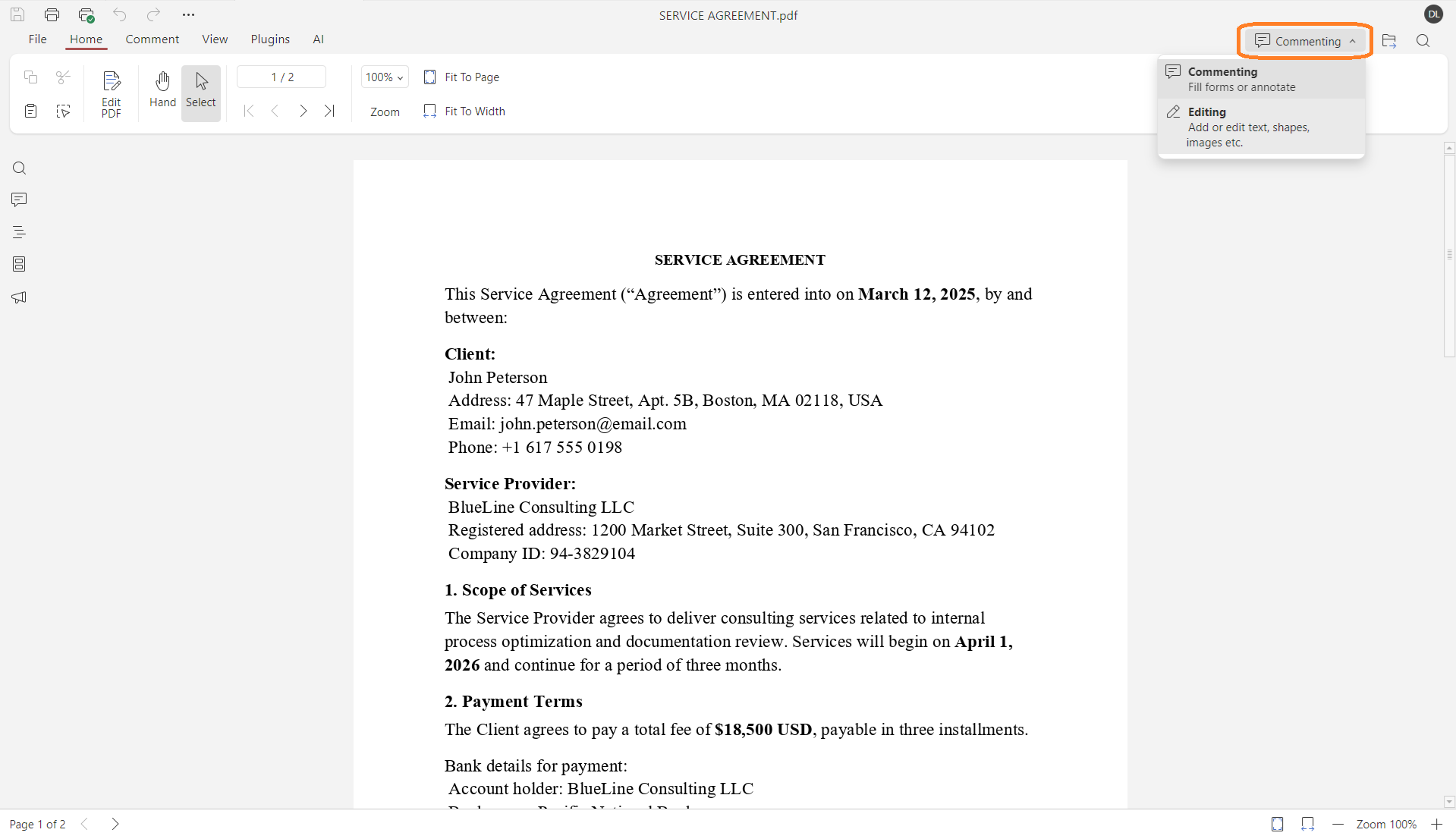 Cómo redactar correctamente un PDF