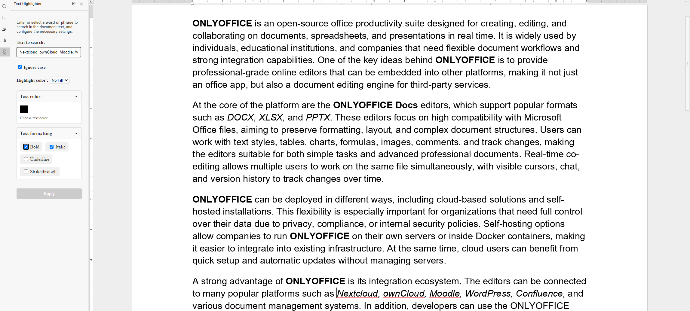 Introducing the Text Highlighter plugin: Easily emphasize and organize important text in your documents