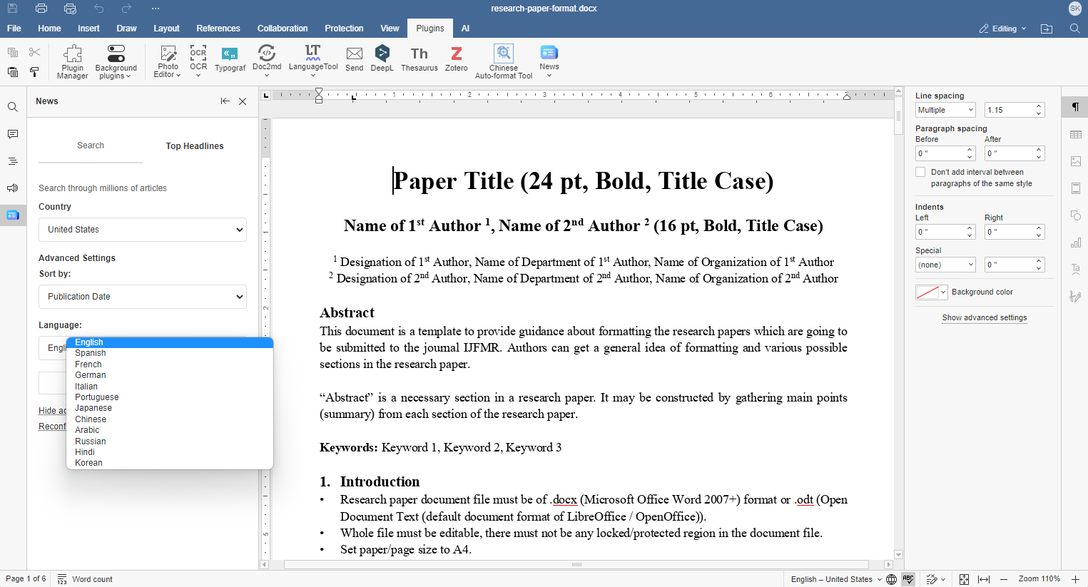 Stay updated while you work: Introducing the News plugin for ONLYOFFICE