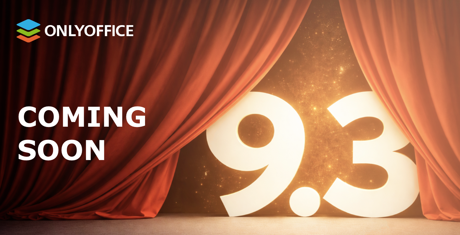 ONLYOFFICE Docs 9.3 is coming: free webinar on February 24