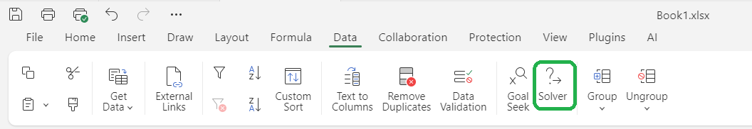 Cómo usar Solver en hojas de cálculo