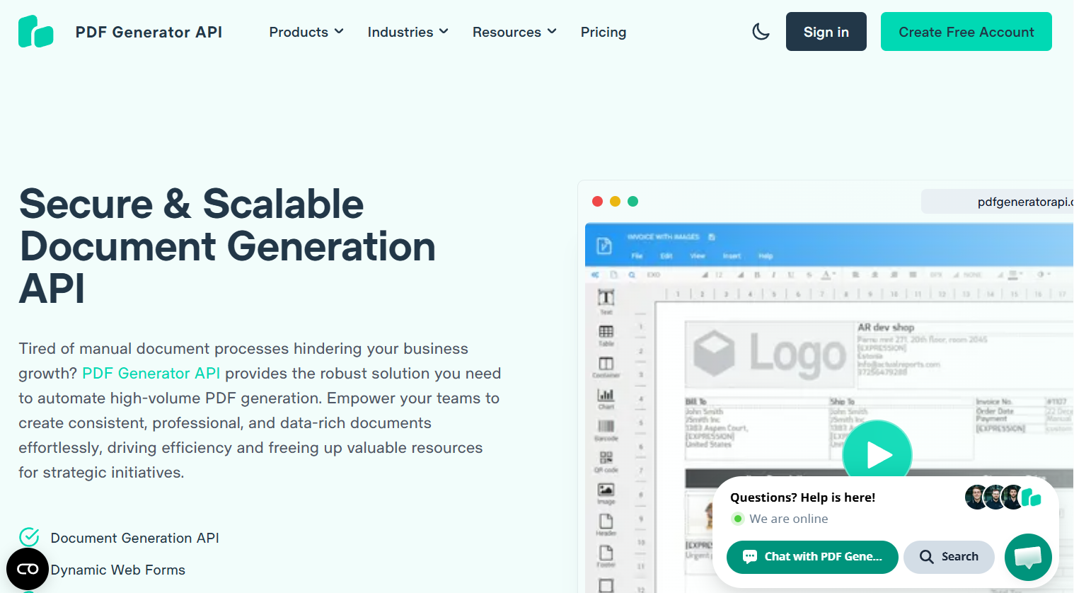 PDF API explained: features, use cases, and examples