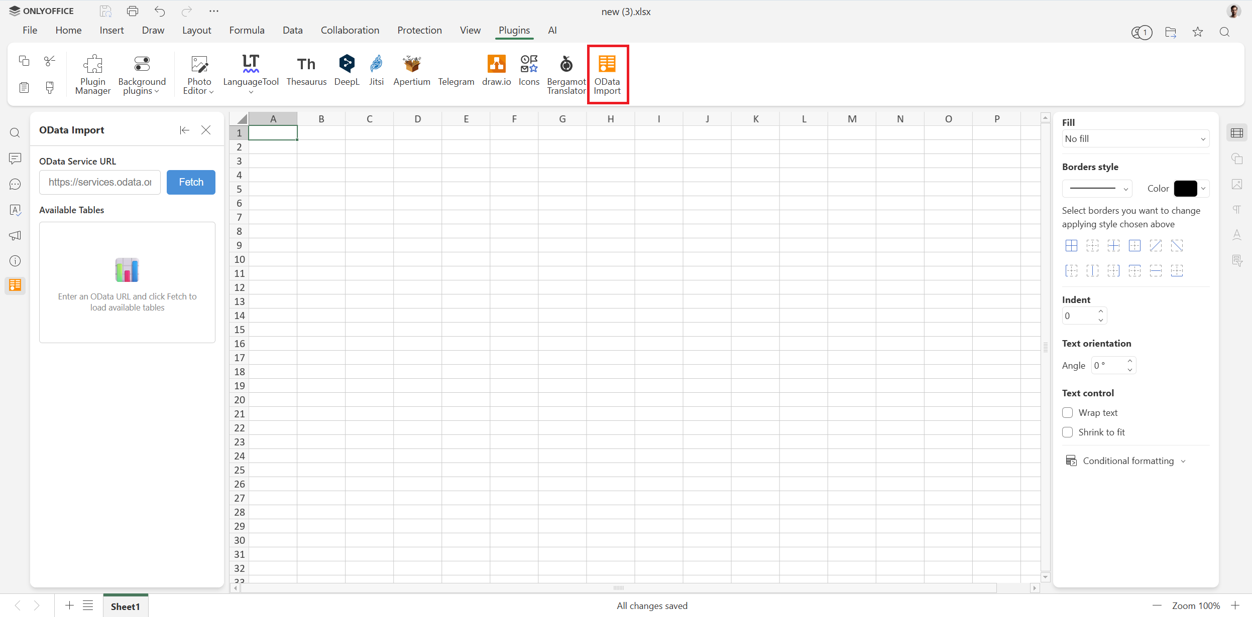 How to write an ONLYOFFICE plugin with AI: the OData Import plugin case