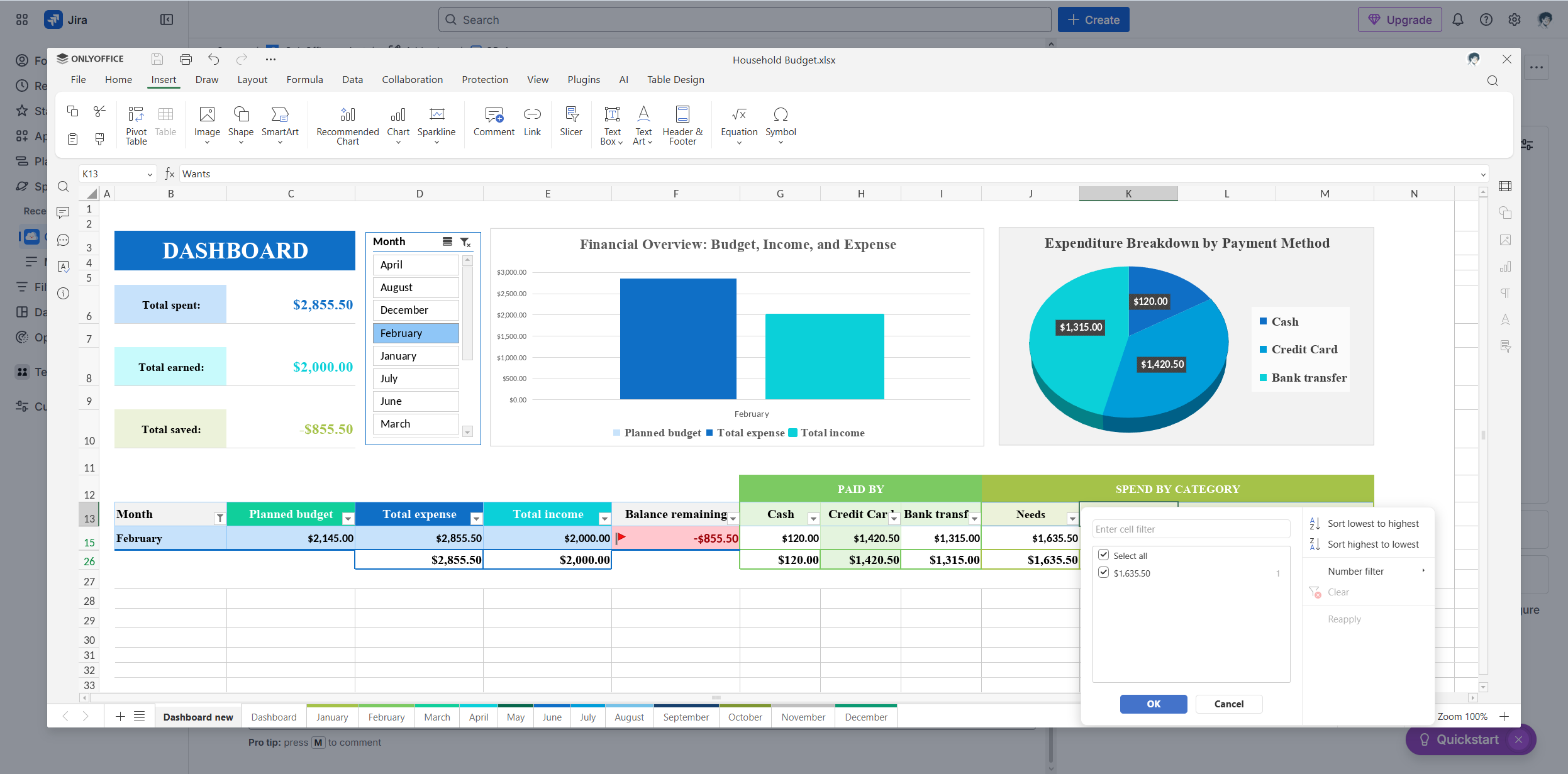 ONLYOFFICE connector for Jira Cloud released: create, edit and collaborate on office files within your platform