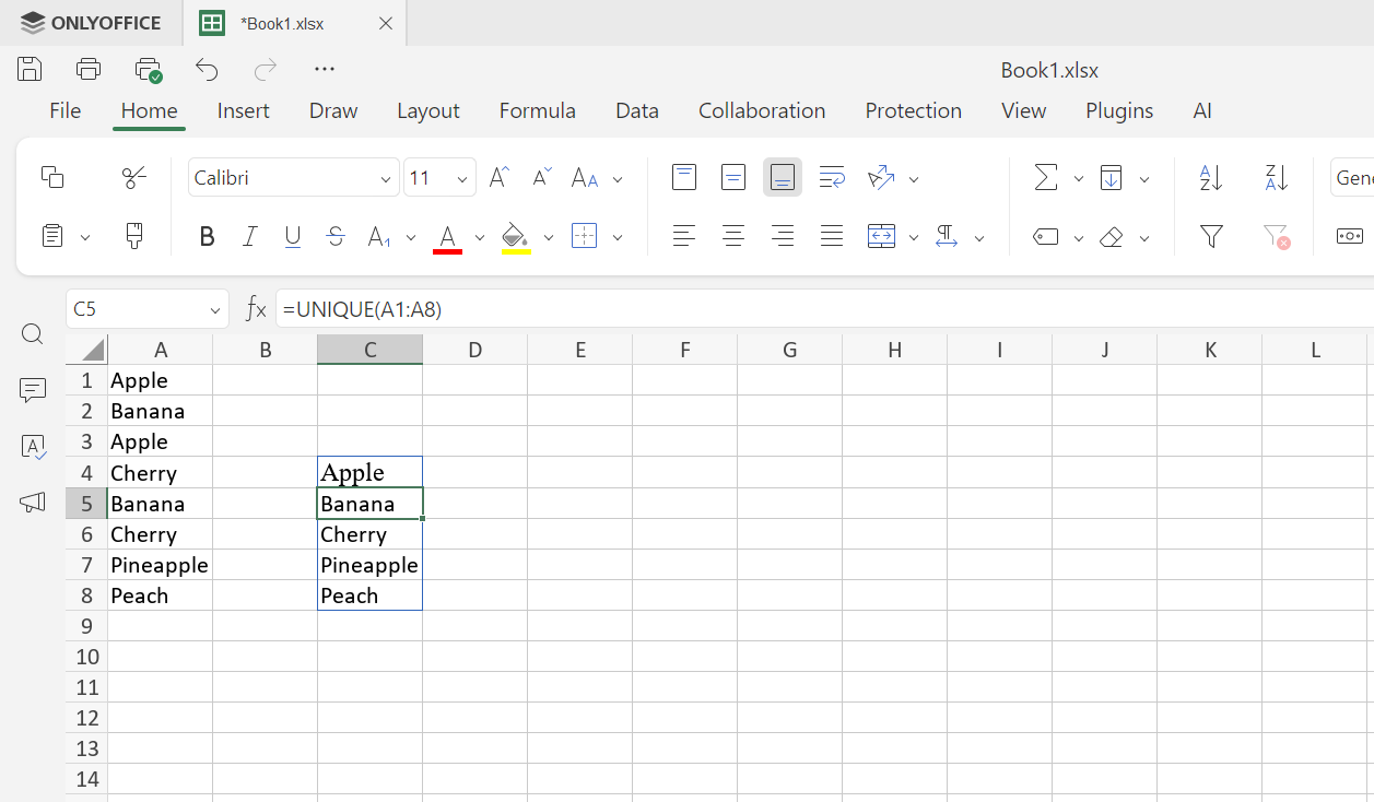 Excelの動的配列を徹底解説：ONLYOFFICEでの実践例
