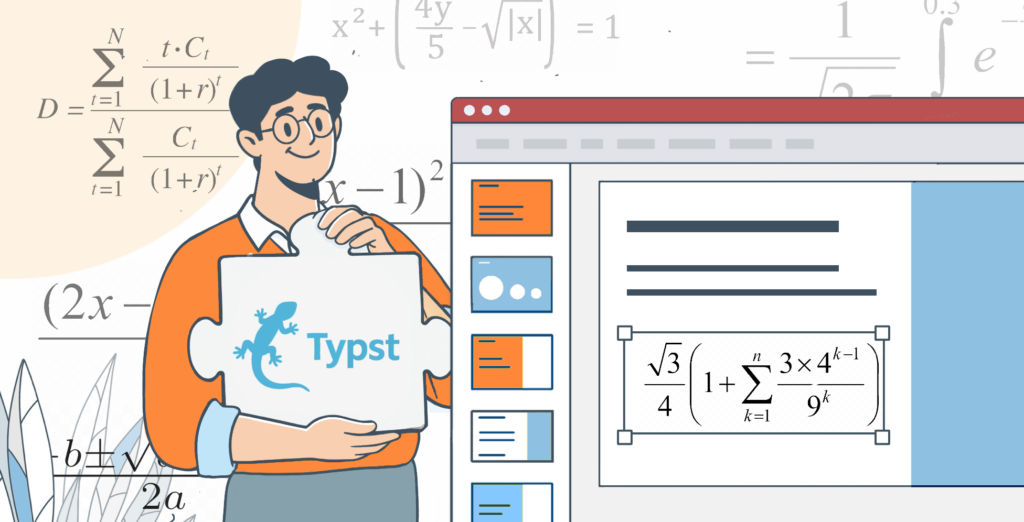 Résoudre le casse-tête de la composition mathématique : plugin LizardTypst pour ONLYOFFICE