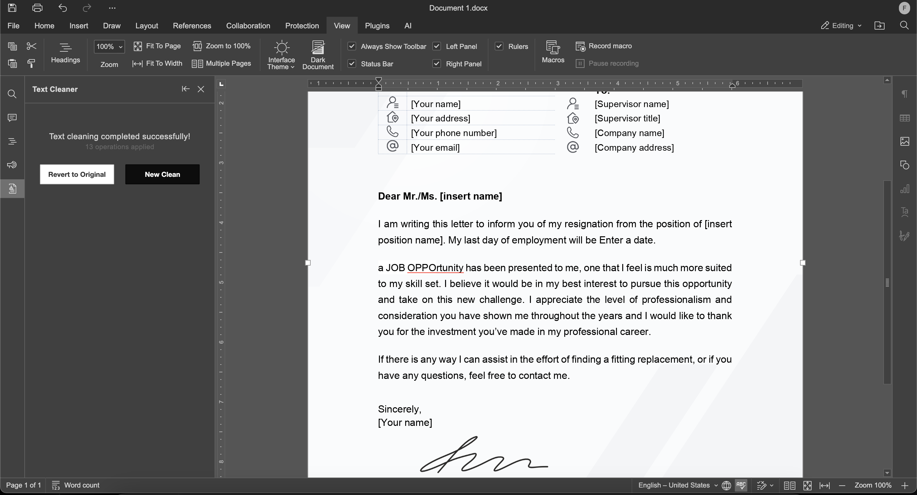 Introducing the Text Cleaner plugin: turn messy documents into clean, consistent text