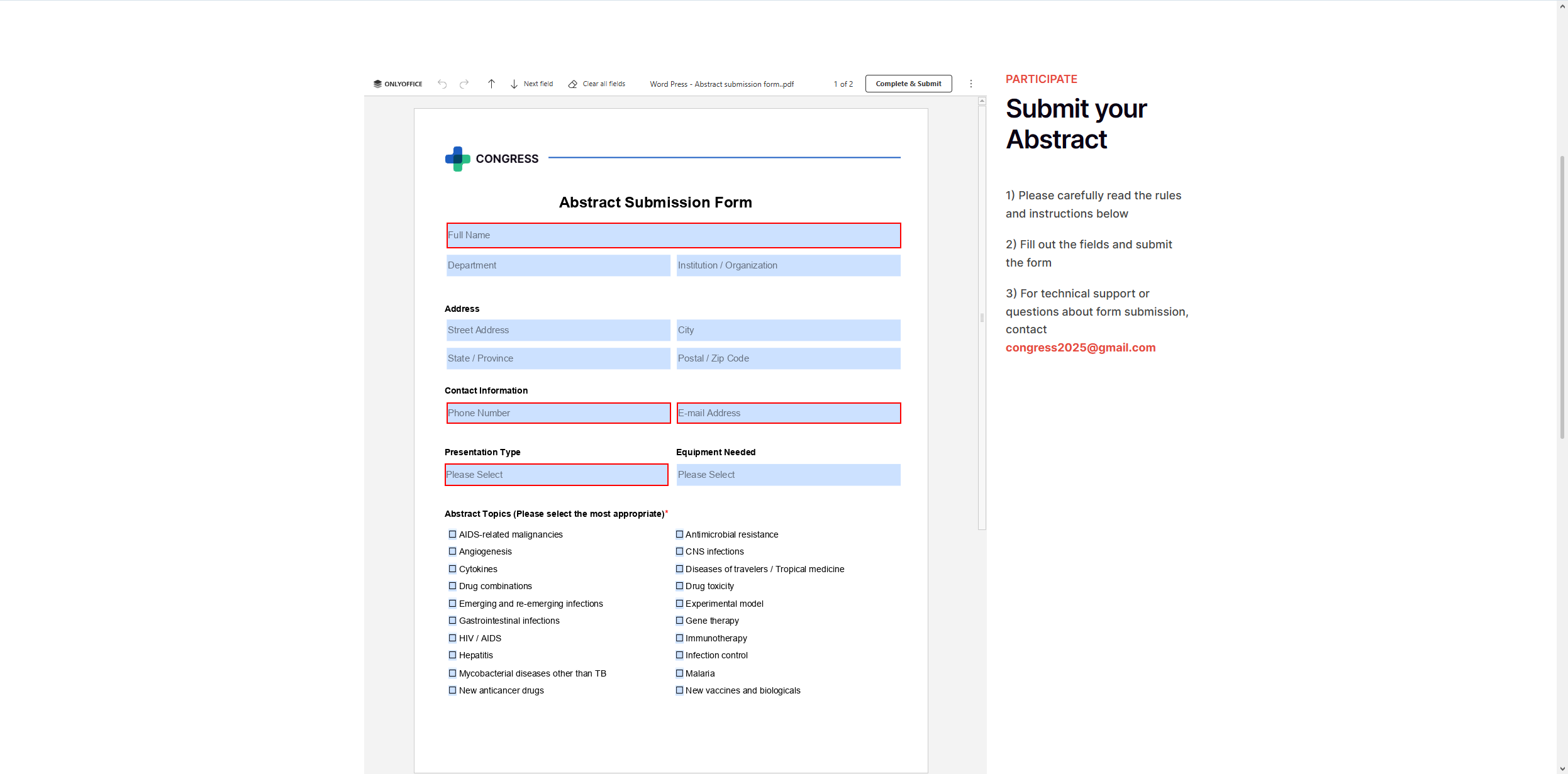 تكامل ONLYOFFICE DocSpace مع WordPress: أضف مشاركة مستندات آمنة والتعاون إلى موقعك الإلكتروني