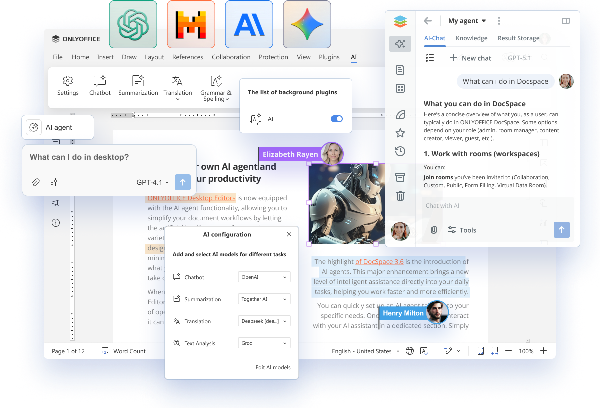 How ONLYOFFICE works for every user: visual, motor, cognitive, and language accessibility
