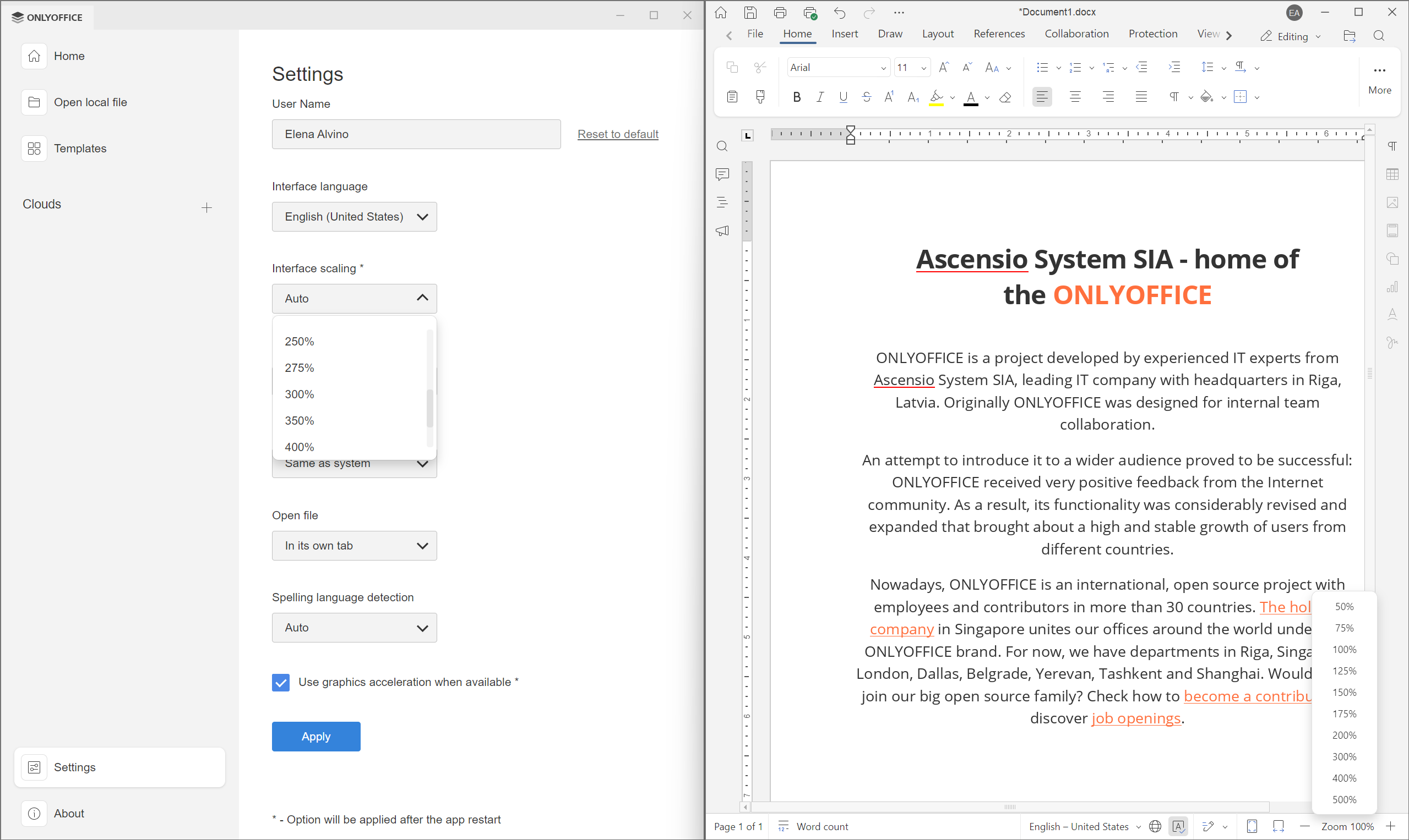 How ONLYOFFICE works for every user: visual, motor, cognitive, and language accessibility