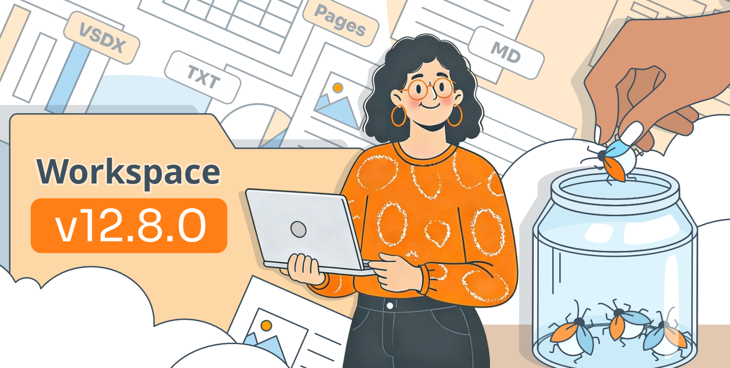 ONLYOFFICE Workspace v12.8.0: New formats and better stability