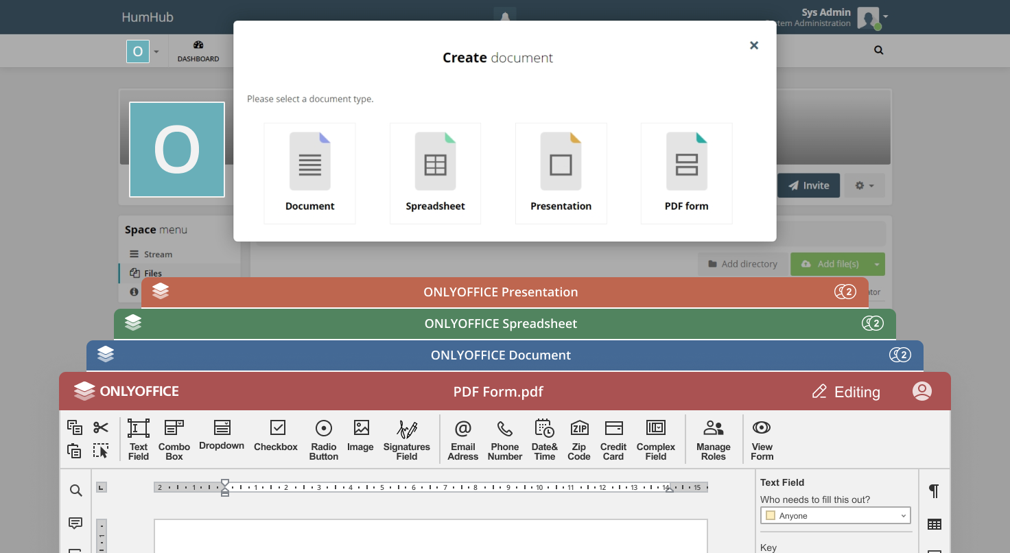 Cómo Soziale Bildung e.V. optimizó el trabajo en equipo con ONLYOFFICE Docs y HumHub