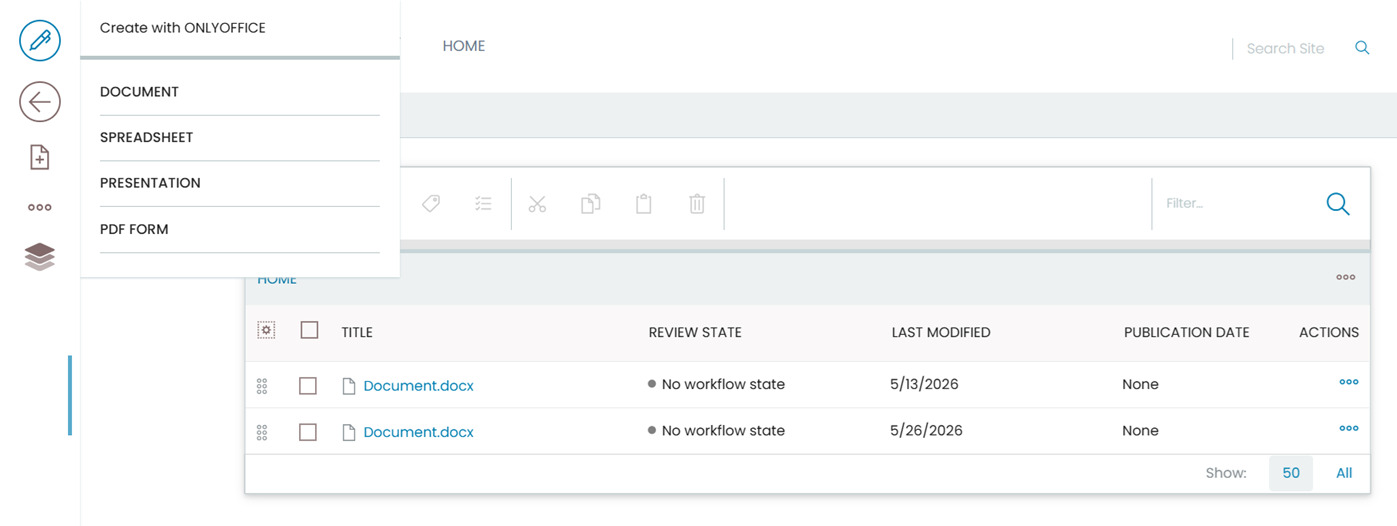 ONLYOFFICE-Connector für Plone v4.1.0: ausfüllbare PDF-Formulare und erweiterte Lokalisierung