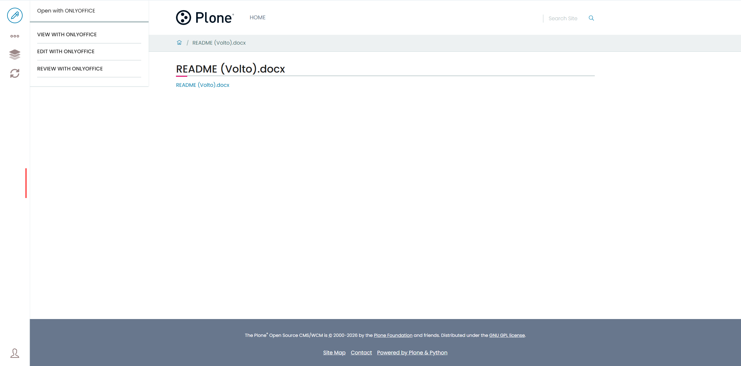 Conoce el conector ONLYOFFICE v1.0.0 para Volto: edición de documentos sin interrupciones para el frontend moderno de Plone