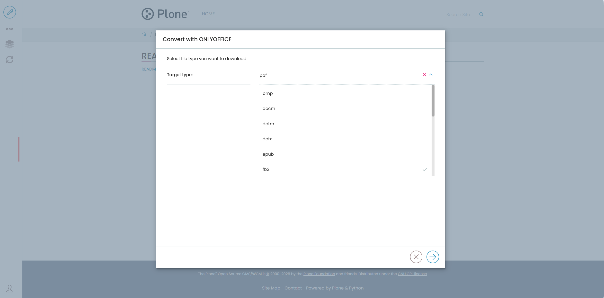 Conoce el conector ONLYOFFICE v1.0.0 para Volto: edición de documentos sin interrupciones para el frontend moderno de Plone