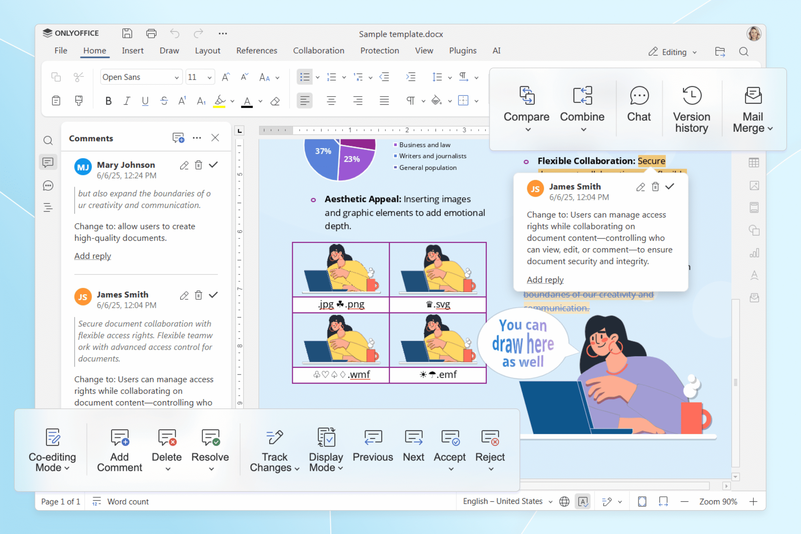 Integración de ONLYOFFICE para Alfresco Content App v1.0.0 disponible: habilita la edición colaborativa de documentos