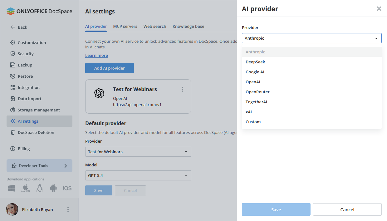 ONLYOFFICE DocSpace 3.7 veröffentlicht: Dateigenerierung & neue Anbieter in KI-Agenten, intelligentere Formulare, aktualisierte Editoren und Lizenz und mehr