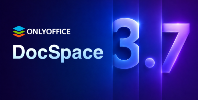 ONLYOFFICE DocSpace 3.7 veröffentlicht: Dateigenerierung & neue Anbieter in KI-Agenten, optimierte Formulare, aktualisierte Editoren und mehr