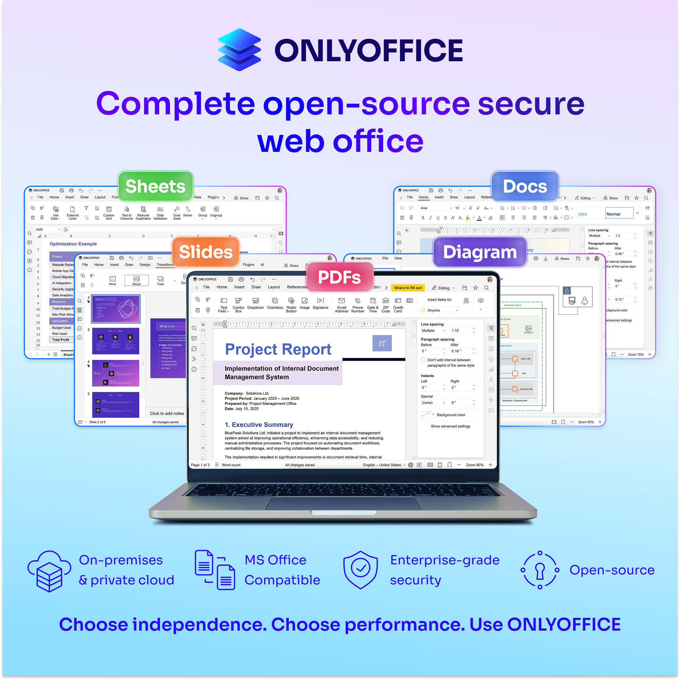 ONLYOFFICE and SpaceNet AG: Sovereign collaboration at GITEX Europe