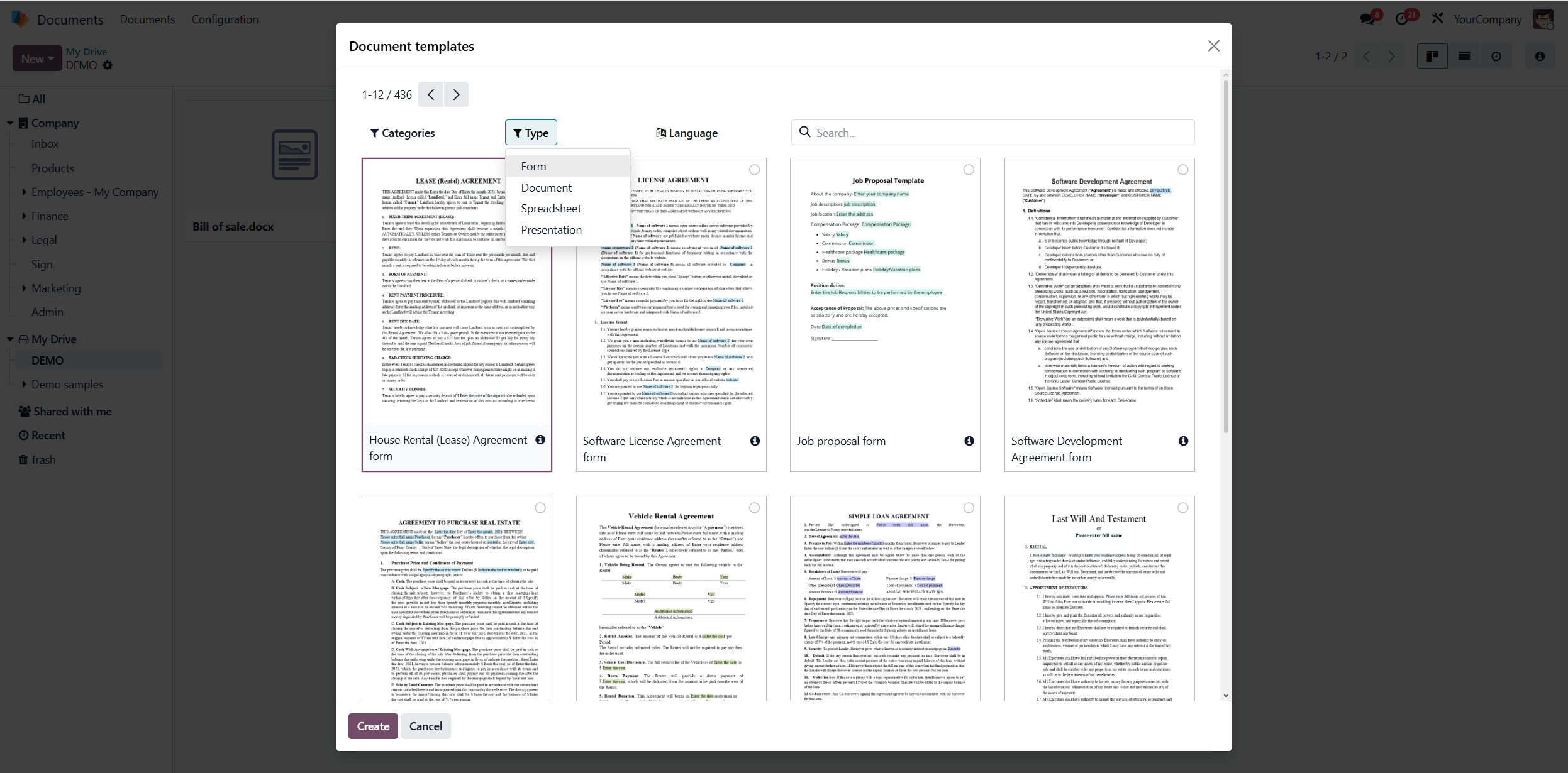 What’s new in the ONLYOFFICE connectors for Odoo: opening PDFs from preview mode, creating documents from form templates and the enhanced Templates module
