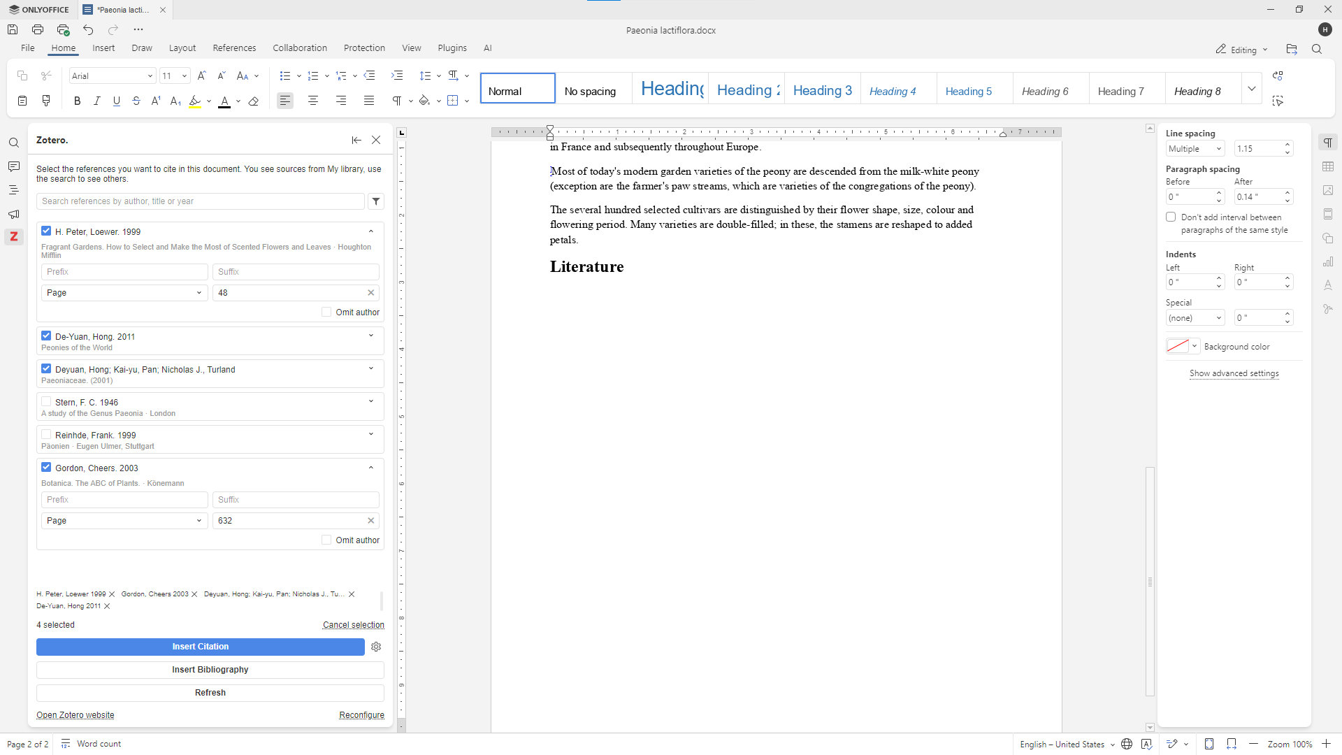 How to add Zotero to a Word document with a plugin