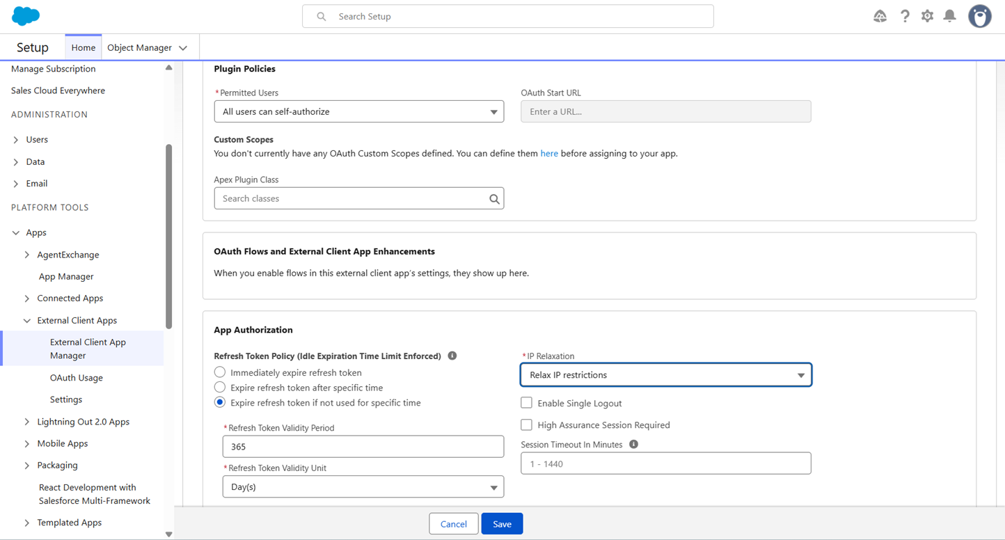 Kako uvesti podatke iz Salesforce objekata i izveštaja u ONLYOFFICE tabele