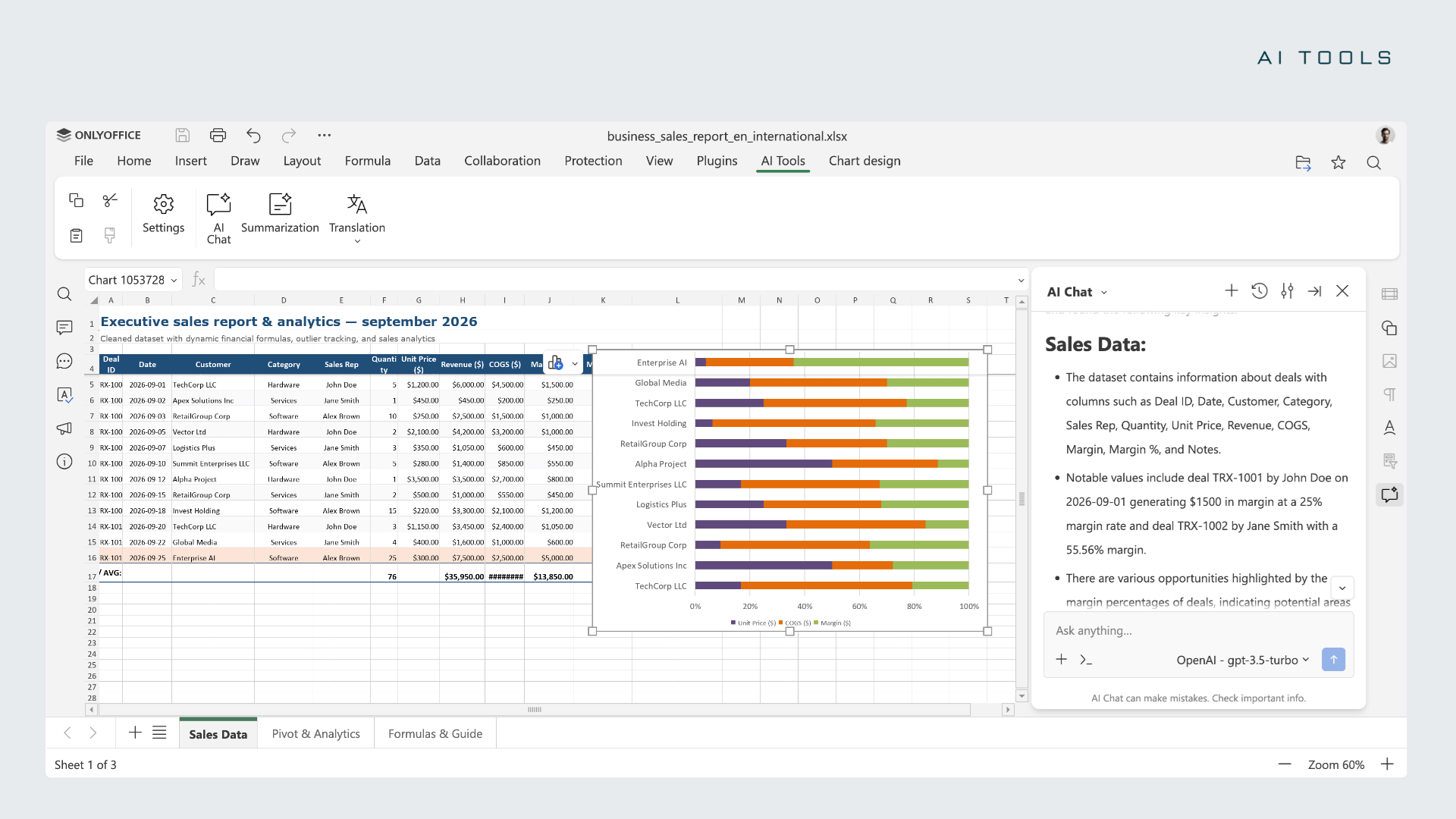 Lernen Sie ONLYOFFICE Docs 10.0 kennen: KI-Tools und modulare Apps, über 50 neue Funktionen, 1.000 Bugfixes, 35 behobene Sicherheitsanfälligkeiten und mehr