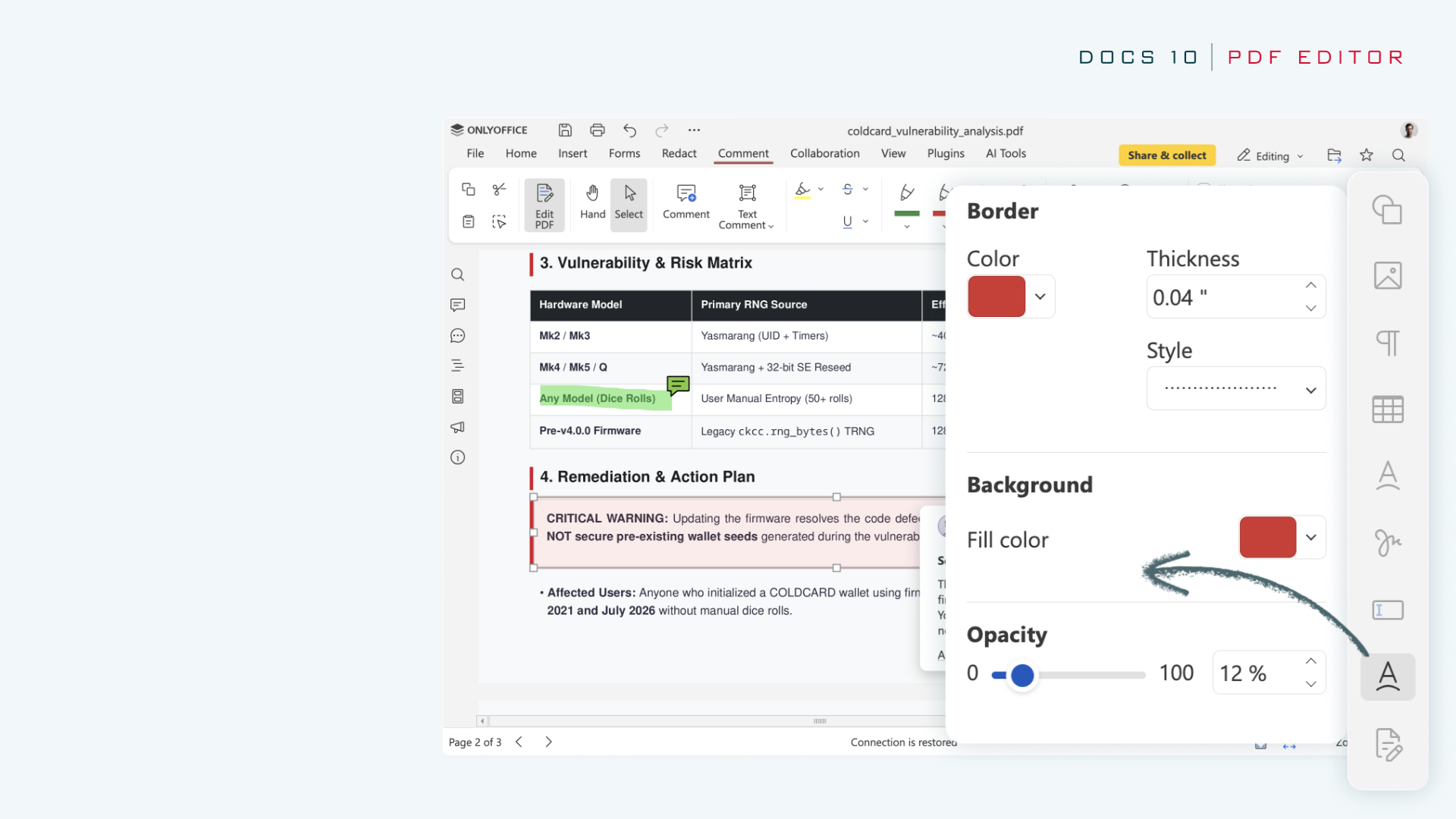 Lernen Sie ONLYOFFICE Docs 10.0 kennen: KI-Tools und modulare Apps, über 50 neue Funktionen, 1.000 Bugfixes, 35 behobene Sicherheitsanfälligkeiten und mehr