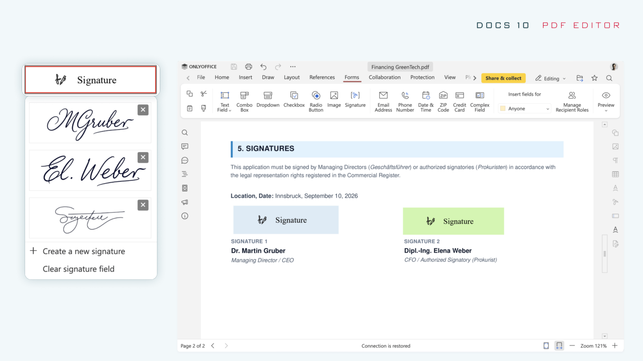 Lernen Sie ONLYOFFICE Docs 10.0 kennen: KI-Tools und modulare Apps, über 50 neue Funktionen, 1.000 Bugfixes, 35 behobene Sicherheitsanfälligkeiten und mehr