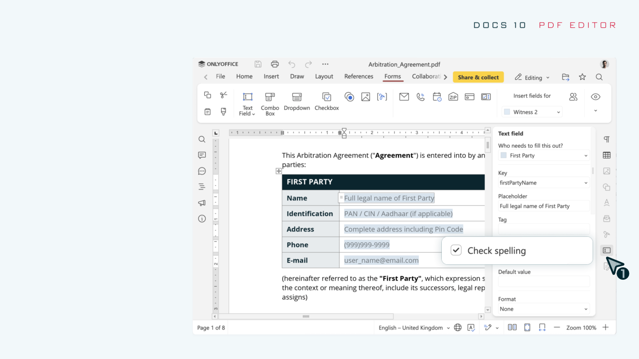 Lernen Sie ONLYOFFICE Docs 10.0 kennen: KI-Tools und modulare Apps, über 50 neue Funktionen, 1.000 Bugfixes, 35 behobene Sicherheitsanfälligkeiten und mehr