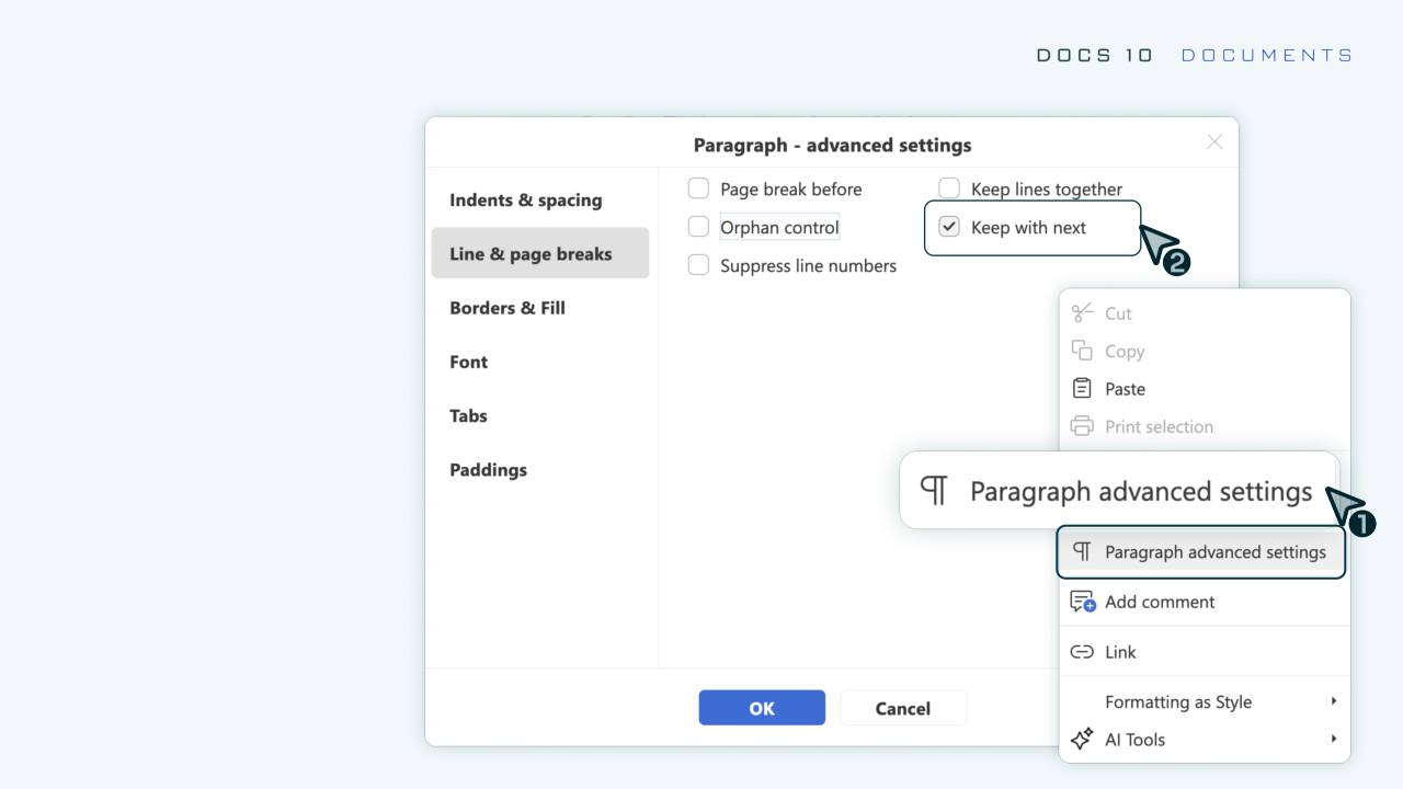 Lernen Sie ONLYOFFICE Docs 10.0 kennen: KI-Tools und modulare Apps, über 50 neue Funktionen, 1.000 Bugfixes, 35 behobene Sicherheitsanfälligkeiten und mehr
