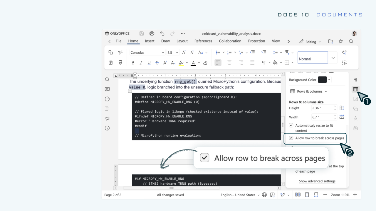 Lernen Sie ONLYOFFICE Docs 10.0 kennen: KI-Tools und modulare Apps, über 50 neue Funktionen, 1.000 Bugfixes, 35 behobene Sicherheitsanfälligkeiten und mehr