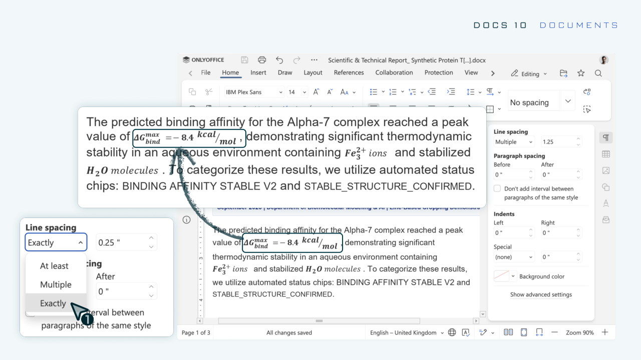 Lernen Sie ONLYOFFICE Docs 10.0 kennen: KI-Tools und modulare Apps, über 50 neue Funktionen, 1.000 Bugfixes, 35 behobene Sicherheitsanfälligkeiten und mehr