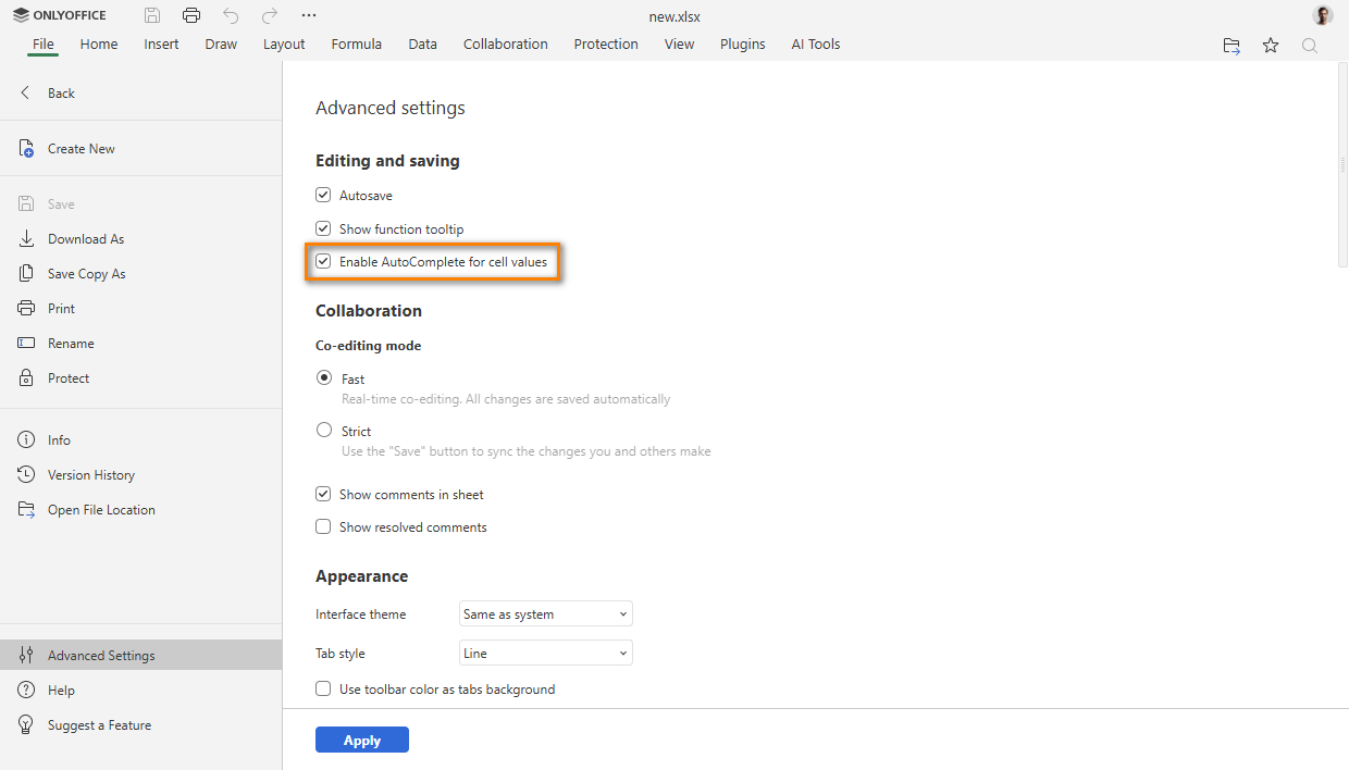 Lernen Sie ONLYOFFICE Docs 10.0 kennen: KI-Tools und modulare Apps, über 50 neue Funktionen, 1.000 Bugfixes, 35 behobene Sicherheitsanfälligkeiten und mehr