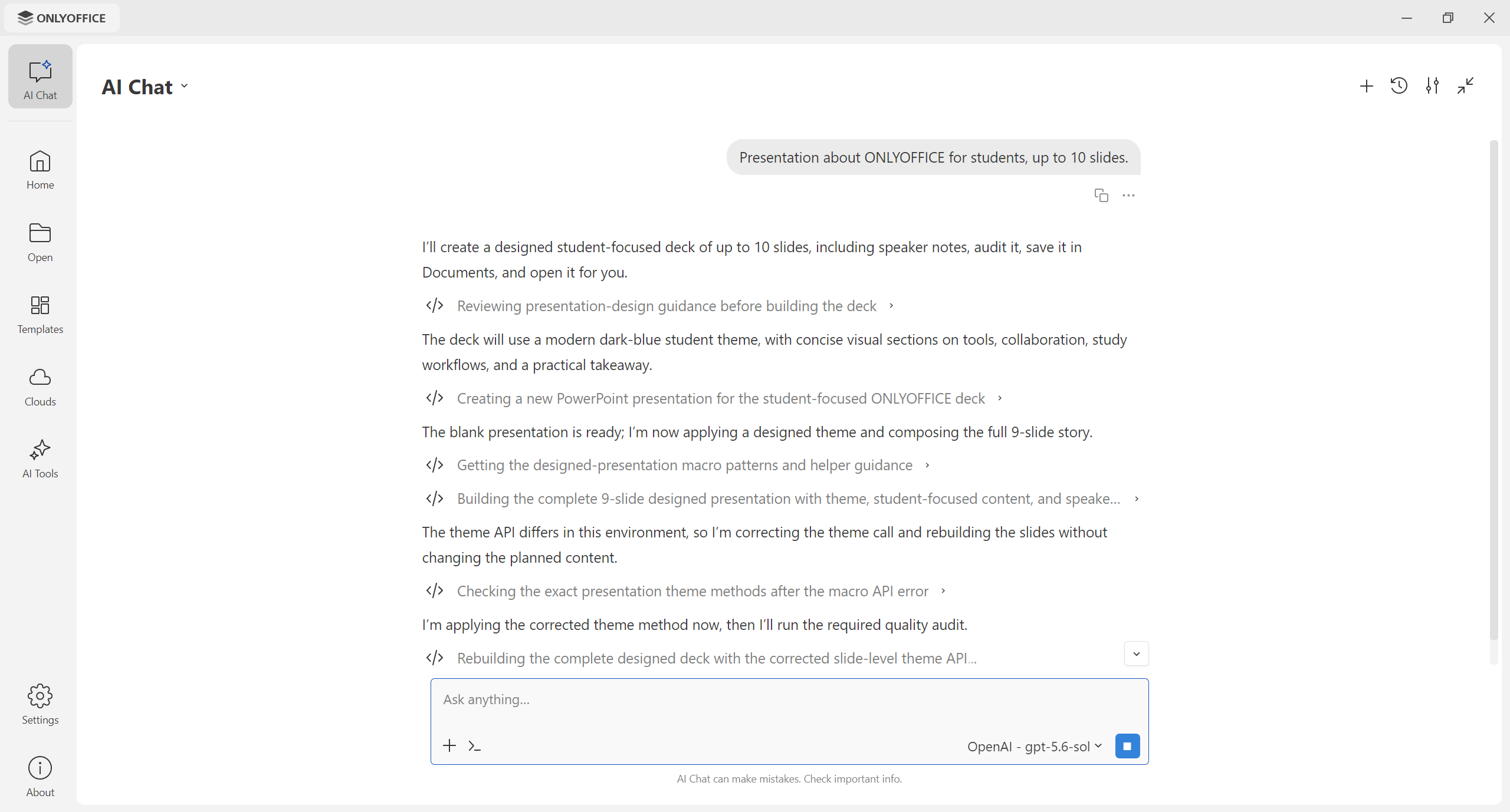 Meet ONLYOFFICE Desktop Editors 10.0: brand-new AI tools, redesigned start window, Odoo as a new cloud provider and more