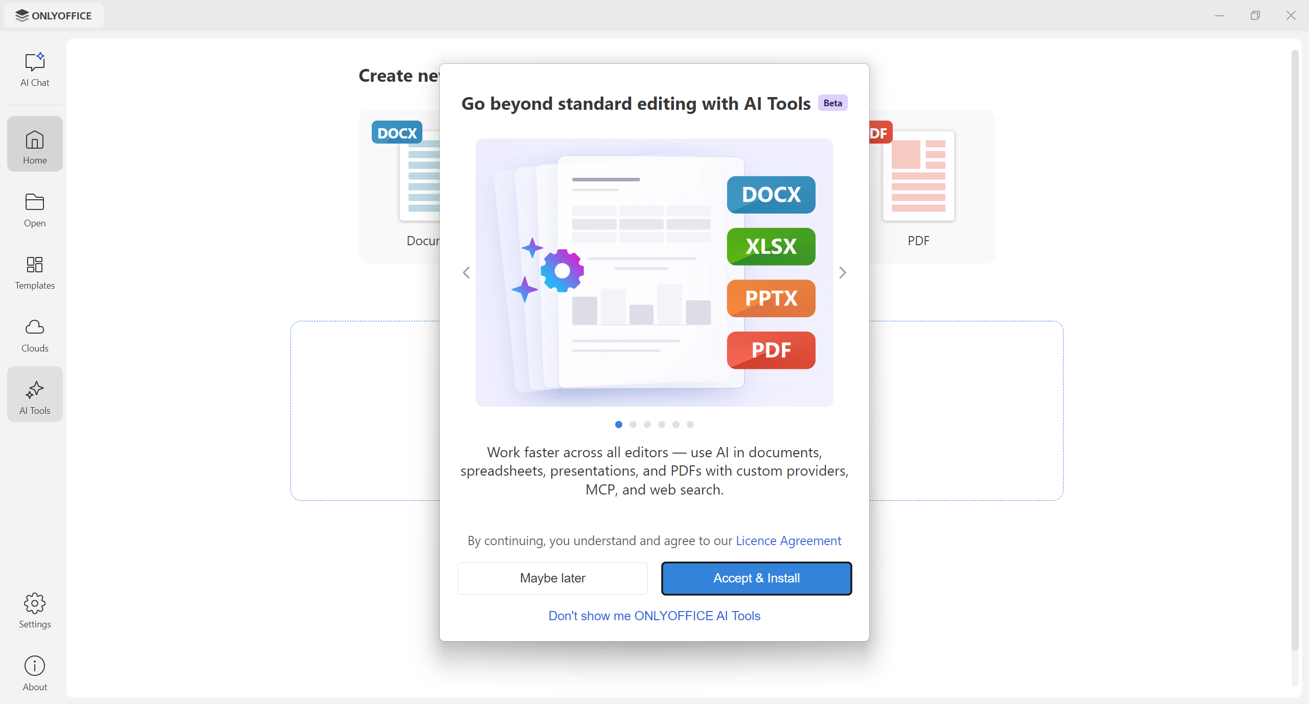 Meet ONLYOFFICE Desktop Editors 10.0: brand-new AI tools, redesigned start window, Odoo as a new cloud provider and more