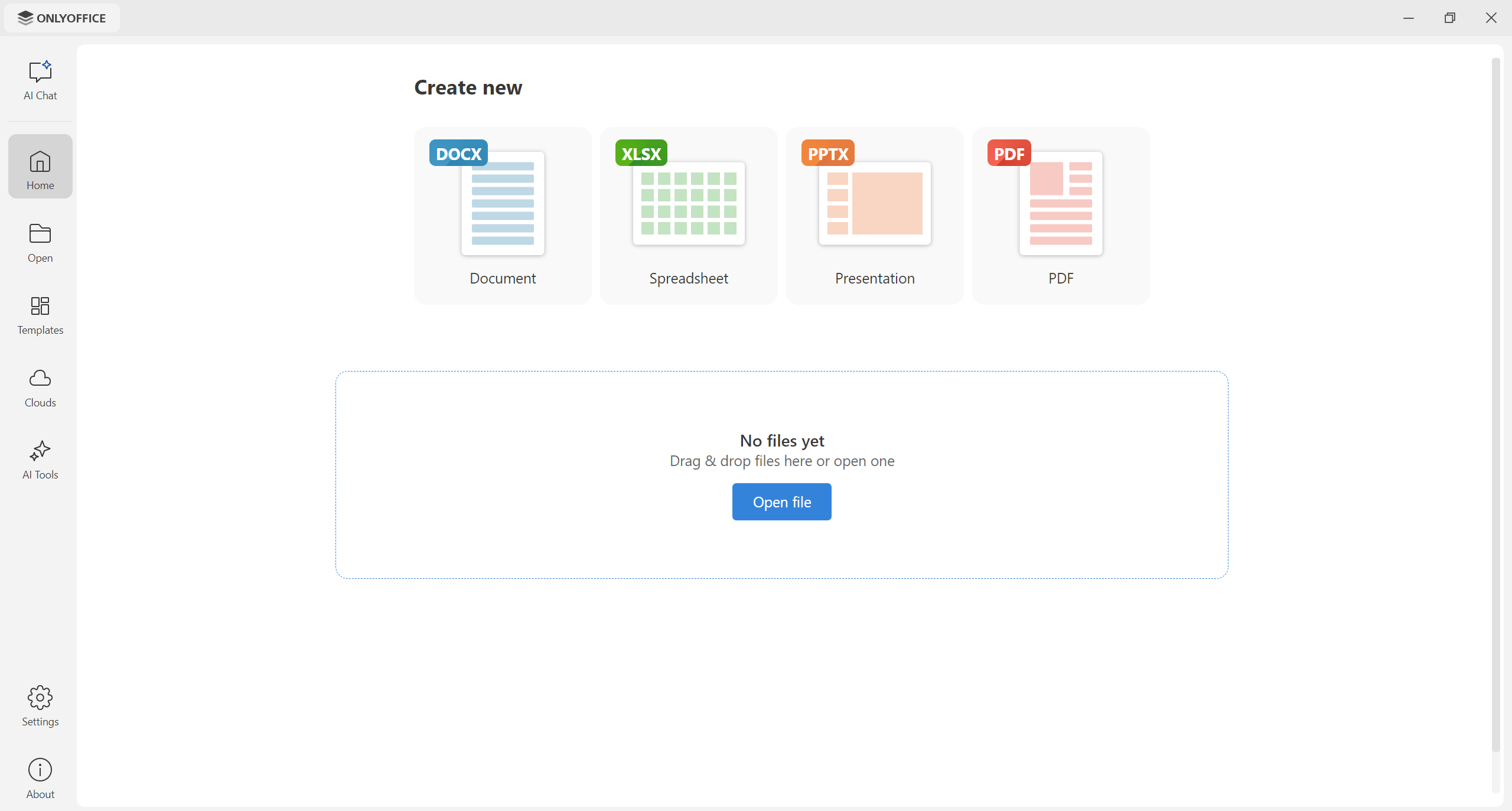 Meet ONLYOFFICE Desktop Editors 10.0: brand-new AI tools, redesigned start window, Odoo as a new cloud provider and more
